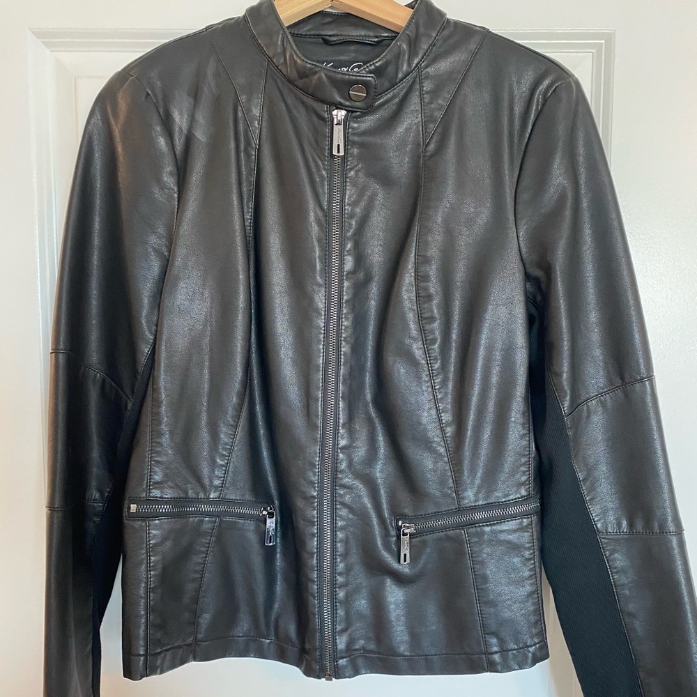 Kenner Cole Faux Leather Jacket